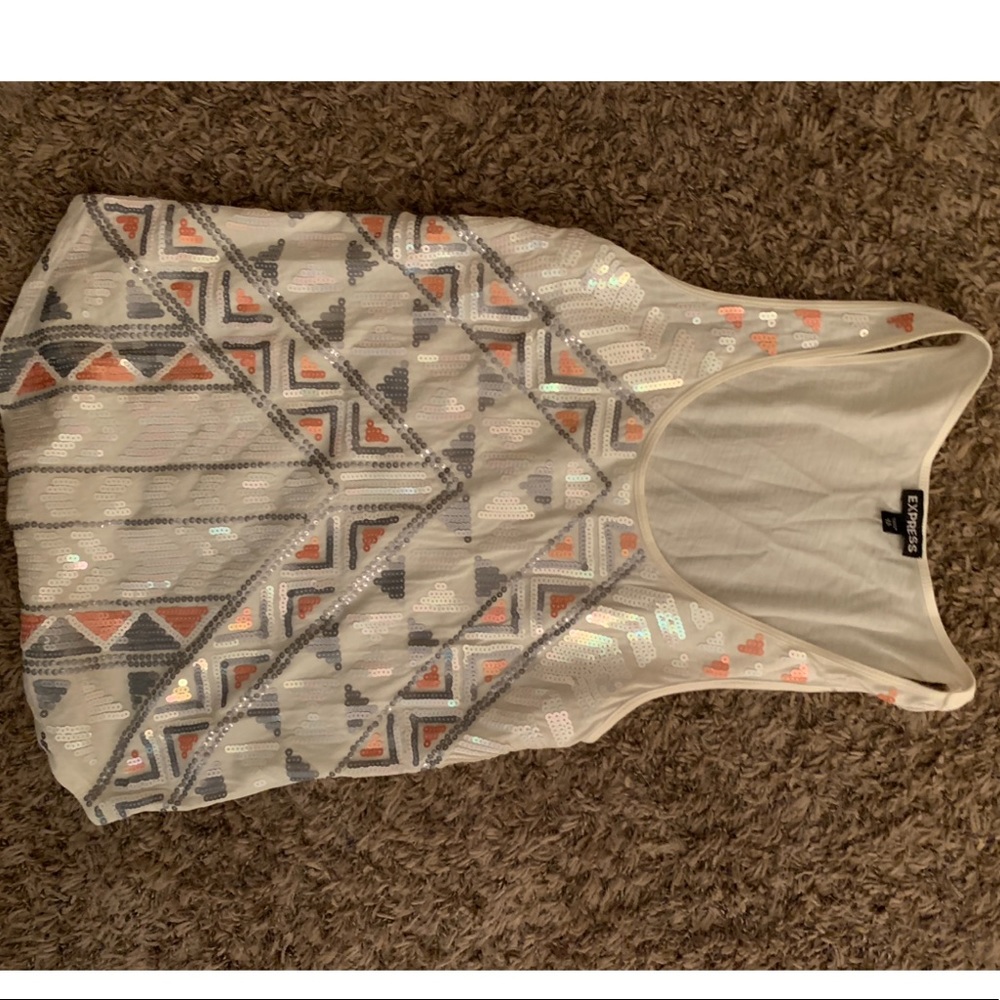 Sequin EXPRESS tank top